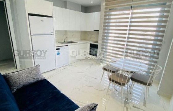 Меблированная квартира в новом комплексе с шикарной локацией в центре Алании, 45 м2 в Турции - фото 1