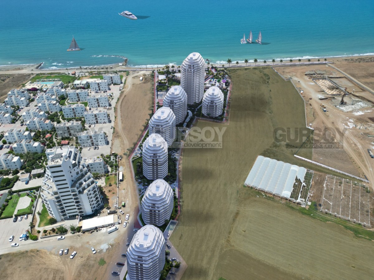 Эксклюзивный проект с личным пляжем и мариной на Северном Кипре. в Турции - фото 1