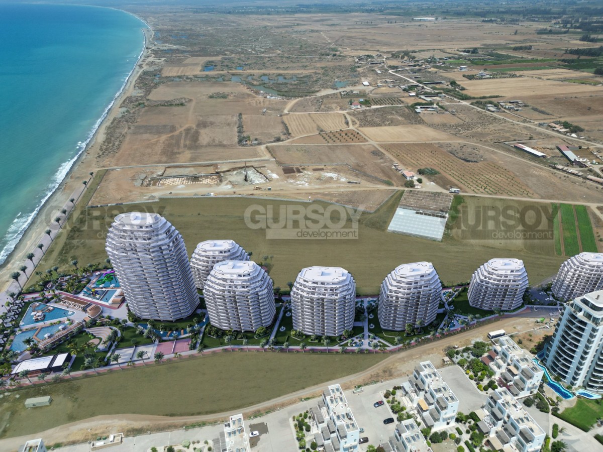Эксклюзивный проект с личным пляжем и мариной на Северном Кипре. в Турции - фото 1