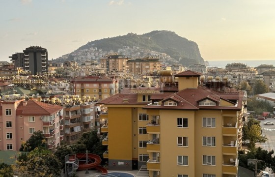 Квартира 2+1 с видом на море в доступности пляжа Клеопатры, 110 кв.м. в Турции - фото 5