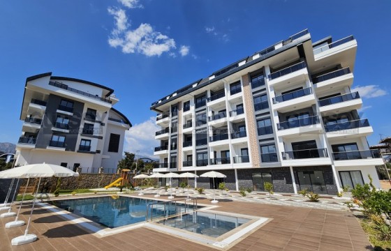 Две новые квартиры с красивыми видами в комплексе с инфраструктурой в Оба, 56-86 в Турции - фото 1