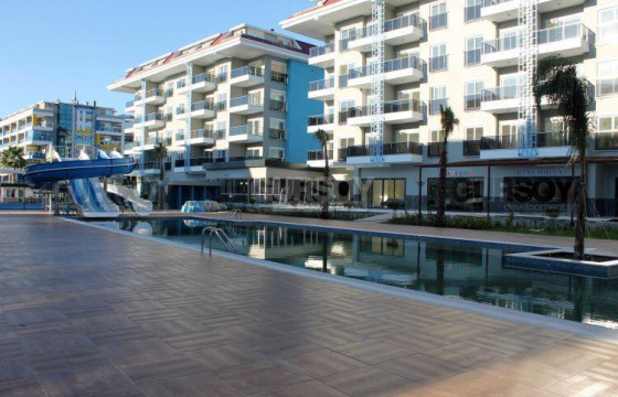 Отличная квартира 1+1,60м2 в уютном районе Кестель. До моря 300м. в Турции - фото 1