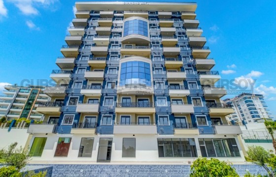 Новая шикарная квартира 1+1 с видом на море в элитном ЖК в Авсалларе, 47 м2 в Турции - фото 3