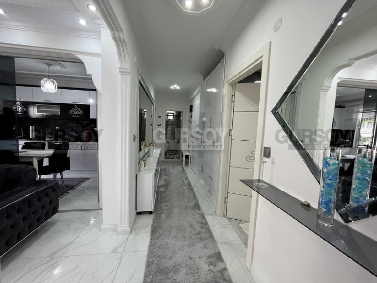 Комфортабельная квартира 2+1 в самом центре Алании, 100 кв.м. в Турции - фото 1