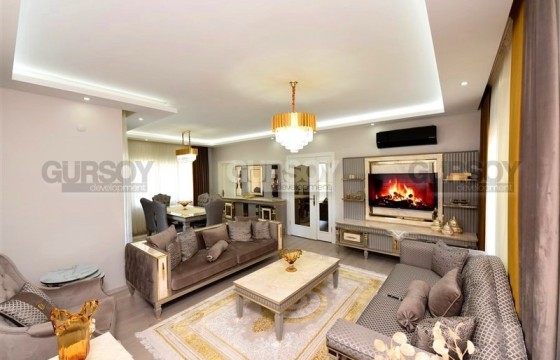 Стильный дуплекс 3+1 с красивыми видами в центре Алании, 160 м2 в Турции - фото 4