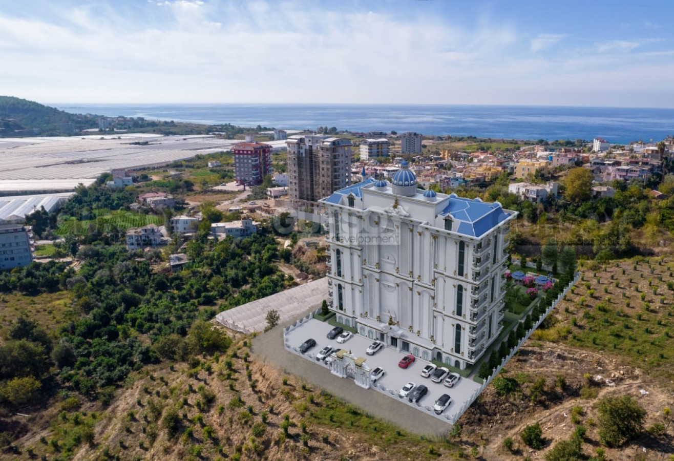 Горячее предложение - квартиры 1+1 в строящемся комплексе в Демирташе по очень выгодной цене, 60 м2 в Турции - фото 1