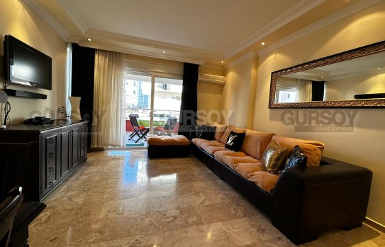 Просторная меблированная квартира 2+1 с видом на Крепость в Джикджилли, 120 м2 в Турции - фото 5