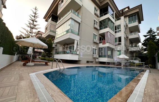 Меблированная квартира 1+1 в уютном ЖК всего в 400 метрах от моря в районе Оба, 45 м2 в Турции - фото 4