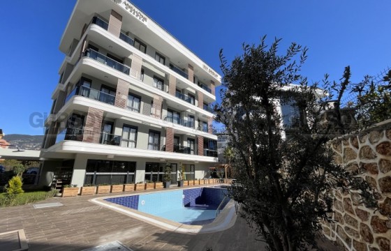 Меблированная квартира 1+1 в уютном современном жилом комплексе в районе Оба, 47 м2 в Турции - фото 2