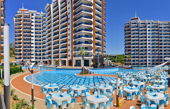 Апартаменты 3+1 с видом на море в Махмутларе, 145 м2. в Турции - фото 6