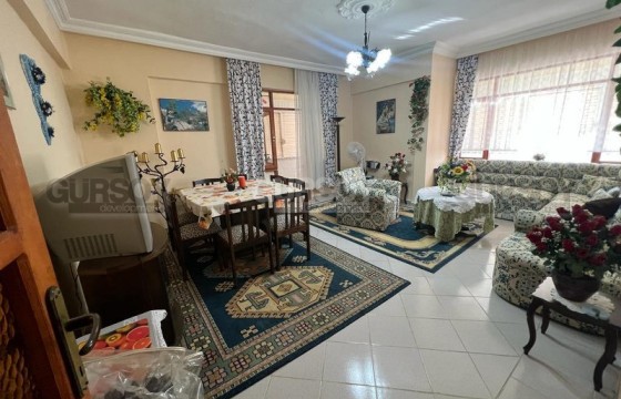 Меблированная квартира 3+1 всего в 300 м от моря в районе Оба, 115 м2 в Турции - фото 3