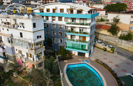 Четырехкомнатный пентхаус с видом на море, 175 кв.м. Центр, Алания. в Турции - фото 3