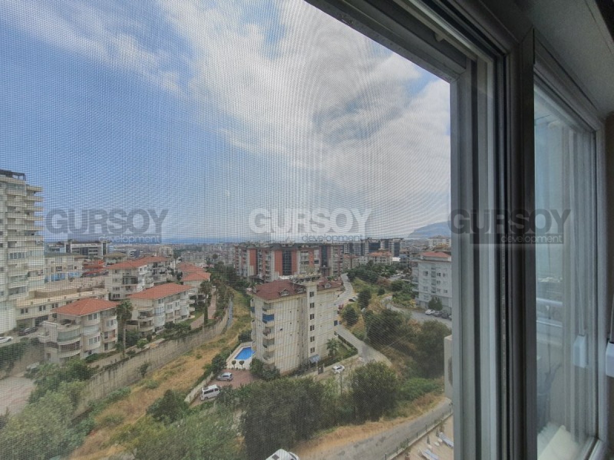 Меблированная квартира 1+1 в Джикджилли с шикарным видом на море и Крепость, 60 м2 в Турции - фото 1