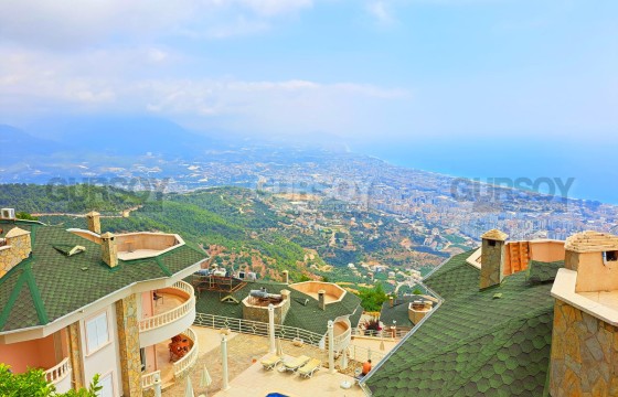 Меблированная вилла 2+1 с видом на море, 130 кв.м. Буюкхасбахче, Алания. в Турции - фото 11