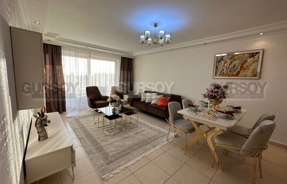 Просторная квартира с современным дизайном, в 900 метрах от моря, в центре Аланьи в Турции - фото 1