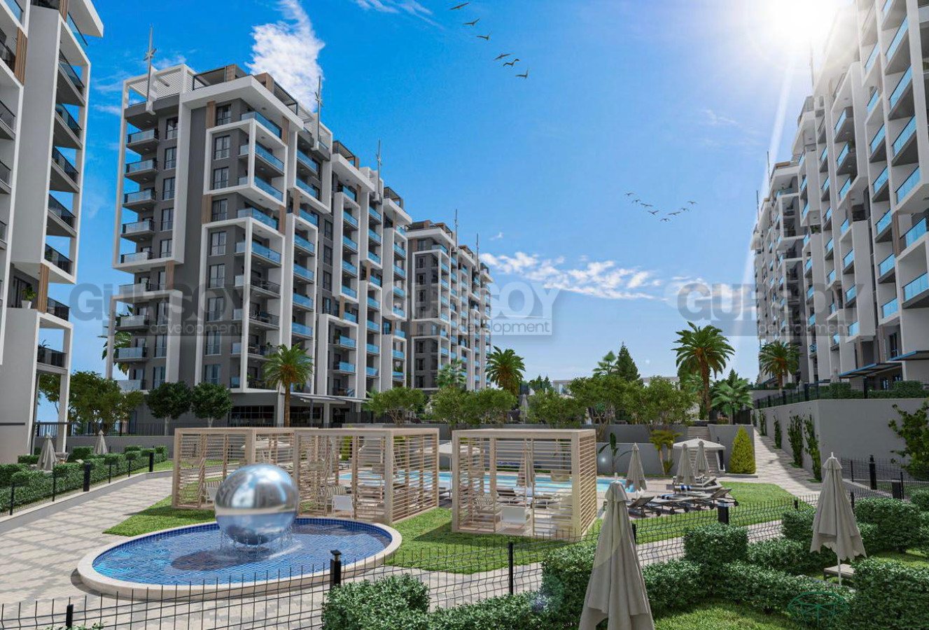 Масштабный проект премиум класса с отельной инфраструктурой в районе Авсаллар, 47,5 м2-171 м2 в Турции - фото 1