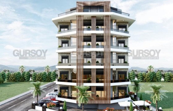 Новые квартиры и дуплексы в резиденции на завершающем этапе строительства, в 50 метрах от знаменитого пляжа - Кейкубат в Турции - фото 4