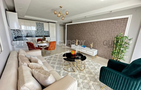 Стильная, современная квартира на 7-м этаже, в центре района Тосмур в Турции - фото 4