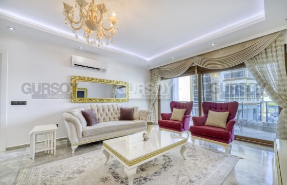 Современная, комфортабельная квартира на первой линии от моря, в центре элитного районе Аланьи - Кестель в Турции - фото 2