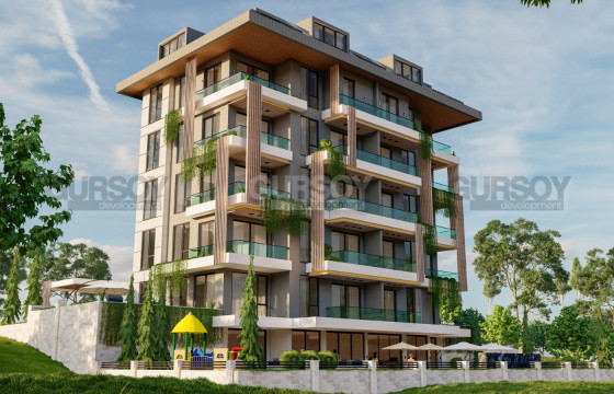 Уютный бутик комплекс в 800 метрах от Средиземного моря в Авсалларе, 42 м2-120 м2 в Турции - фото 11