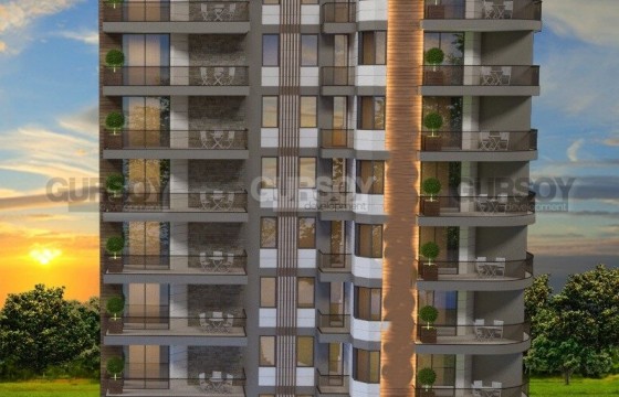 Новая квартира в жилом комплексе на завершающем этапе строительства, в 650 метрах от знаменитого пляжа Клеопатры в Турции - фото 3