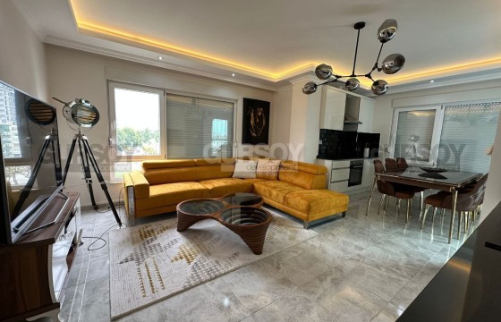 Стильная, новая квартира 2+1, общей площадью 120м2, на 7-м этаже, в трех минутах ходьбы от пляжа в Турции - фото 5