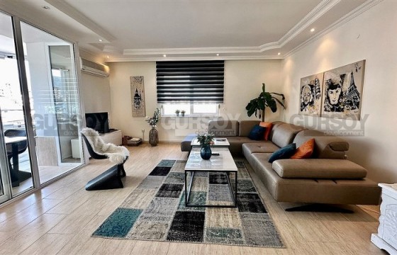 Современная, комфортабельная квартира на 7-м этаже, в спокойном, живописном районе Аланьи - Джикджилли в Турции - фото 1