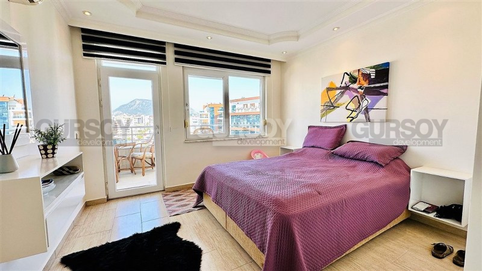 Современная, комфортабельная квартира на 7-м этаже, в спокойном, живописном районе Аланьи - Джикджилли в Турции - фото 1