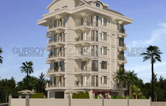 Новый инвестиционный проект в районе Авсаллар - комфортабельная 6-этажная бутик резиденция в 1200 метрах от моря в Турции - фото 5