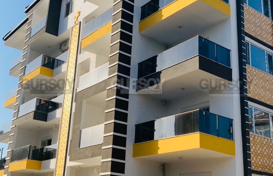 Небольшая квартира с чистовой отделкой в 800 метрах от моря, в районе Авсаллар в Турции - фото 1