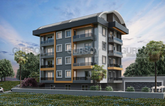 Несколько квартир в готовом комплексе в Авсалларе, 56 м2-165 м2 в Турции - фото 5