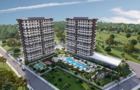 Выгодное предложение от застройщика - недорогие квартиры с рассрочкой платежа, в живописном районе Мерсина - Томюк в Турции - фото 10