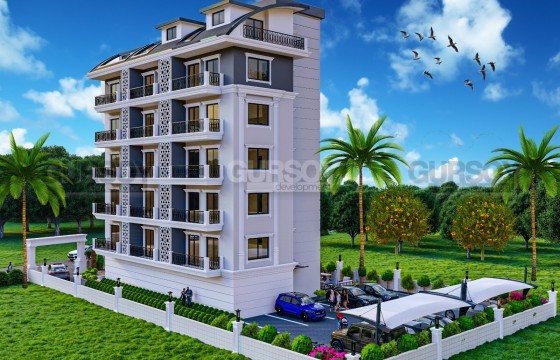 Небольшая квартира в  новом комплексе в районе Верхняя Оба, в 2200 метрах от моря в Турции - фото 3