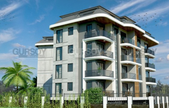 Апартаменты в резиденции премиум класса, в престижном районе Аланьи - Верхняя Оба в Турции - фото 4