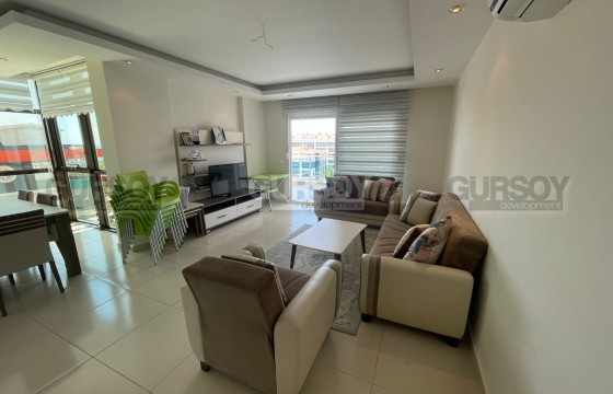 Комфортабельная, просторная квартира 2+1, на площади 120 м2, в престижном районе Аланьи - Кестель в Турции - фото 2