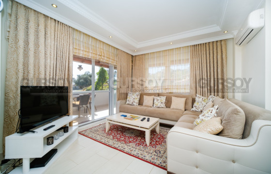 Дуплекс 3+1 с видом на море и крепость, 180 м2 в районе Сугёзу. в Турции - фото 11