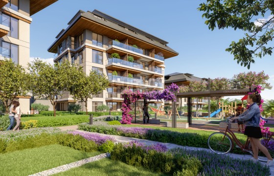 Масштабный инвестиционный проект в популярном районе Аланьи - Оба - элитный жилой комплекс  на площади 21500 м2, с инфраструктурой отельного типа в Турции - фото 3