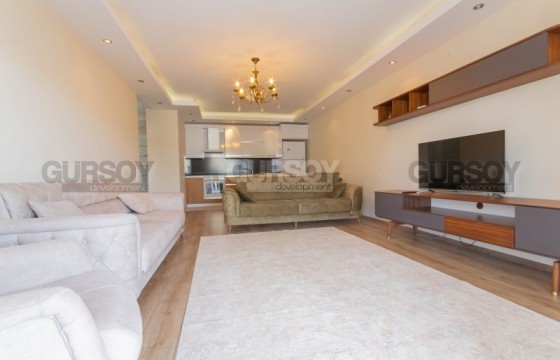 Благоустроенная квартира с мебелью и бытовой техникой, на 9-м этаже, в 500 метрах от моря в Турции - фото 2