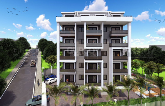 Стильный бутик комплекс в центре Авсаллара, 66 м2-130 м2 в Турции - фото 4