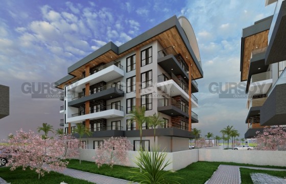 Небольшая новая квартира с чистовой отделкой, в экологически чистом районе Аланьи - Верхняя Оба в Турции - фото 2