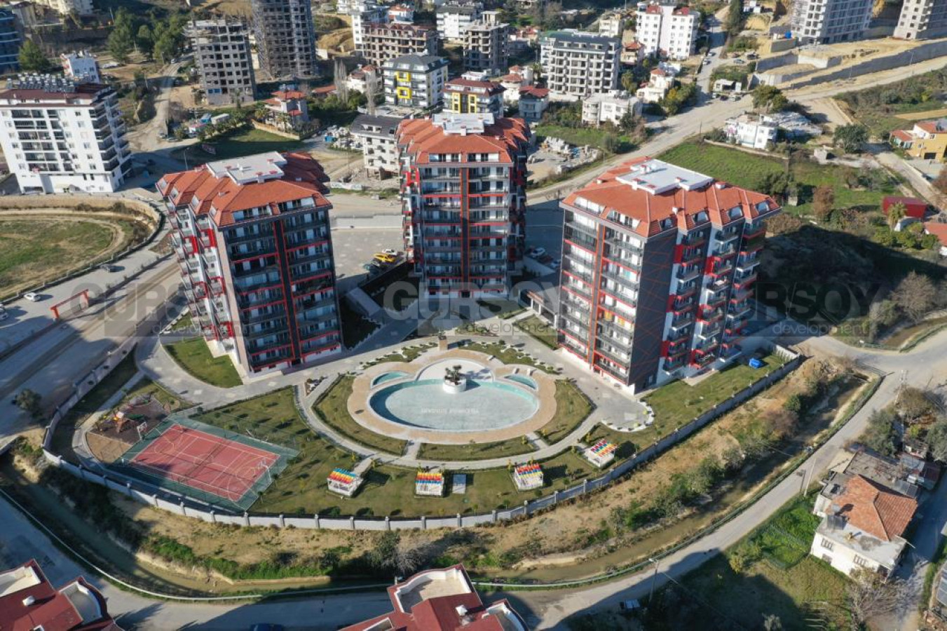 Пентхаусы в комплексе с обширной инфраструктурой в районе Авсаллар, 105 м2-200 м2 в Турции - фото 1