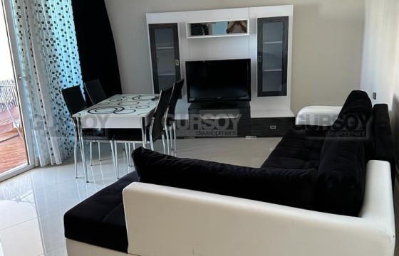 Современная квартира 1+1 на 11-м этаже в жилом комплексе с инфраструктурой «город в городе», в популярном районе Аланьи - Махмутлар в Турции - фото 4