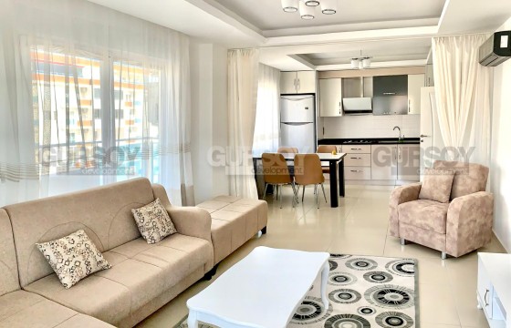 Уютная, готовая к проживанию квартира с видом на горы, на 10-м этаже в 500 метрах от моря в Турции - фото 5