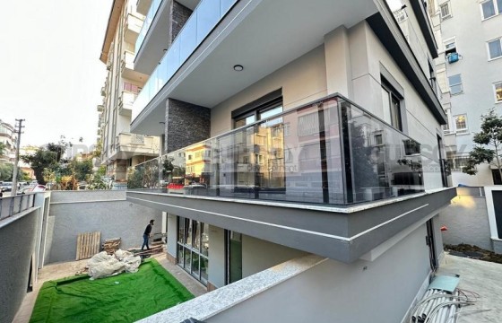 Светлая квартира в новом комплексе в центре Алании, в 600 метрах от пляжа в Турции - фото 4