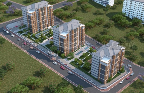 Комплекс с привлекательными ценами, на стадии строительства в Турции - фото 7