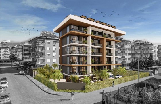 Квартиры от надежного застройщика в резиденции на стадии строительства, район Оба в Турции - фото 2