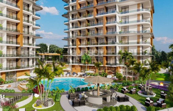 Квартиры по эксклюзивно низким ценам в комплексе с концепцией 5-звёздочного отеля в Алании в Турции - фото 4