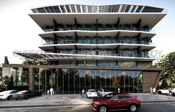 Современный комплекс в 450 метрах от пляжа Клеопатра от известного застройщика в Турции - фото 2