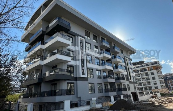 Просторная квартира 1+1 в новом комплексе в районе Махмутлар в Турции - фото 1