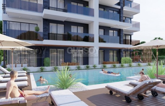 Строящийся комплекс в районе Демирташ с деревом авокадо для каждой квартиры в Турции - фото 5